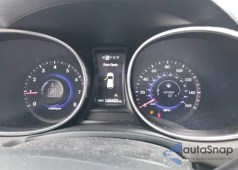 2014 Hyundai Santa Fe Sport 2.4L from USA, damaged, VIN 5XYZUDLBXEG215581